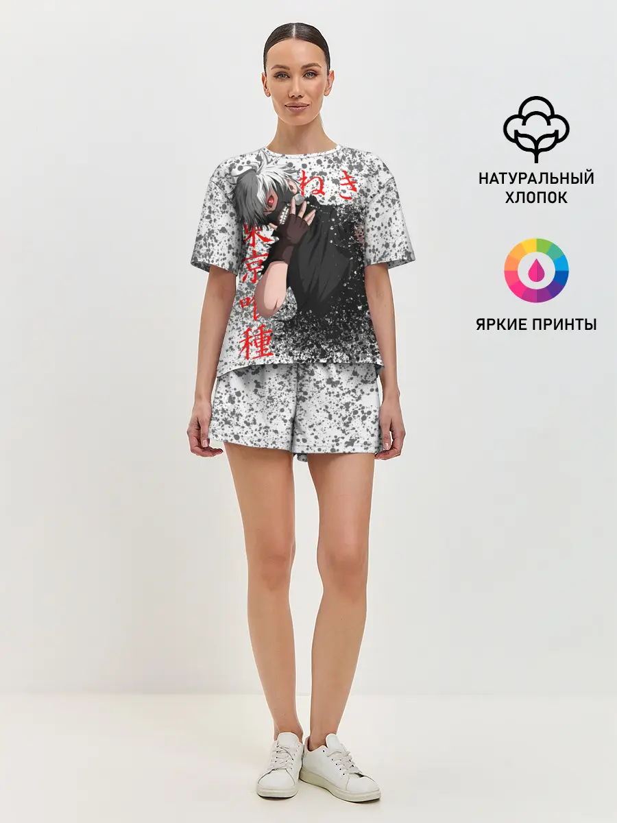 Женская пижама с шортами / ТОКИЙСКИЙ ГУЛЬ