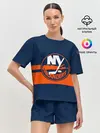 Женская пижама с шортами / NY ISLANDERS NHL