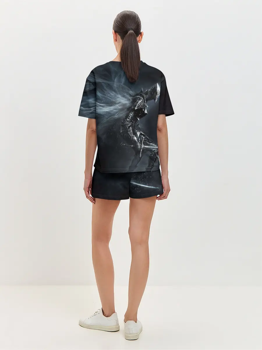 Женская пижама с шортами / Ночной рыцарь