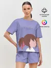 Женская пижама с шортами / Твоё имя