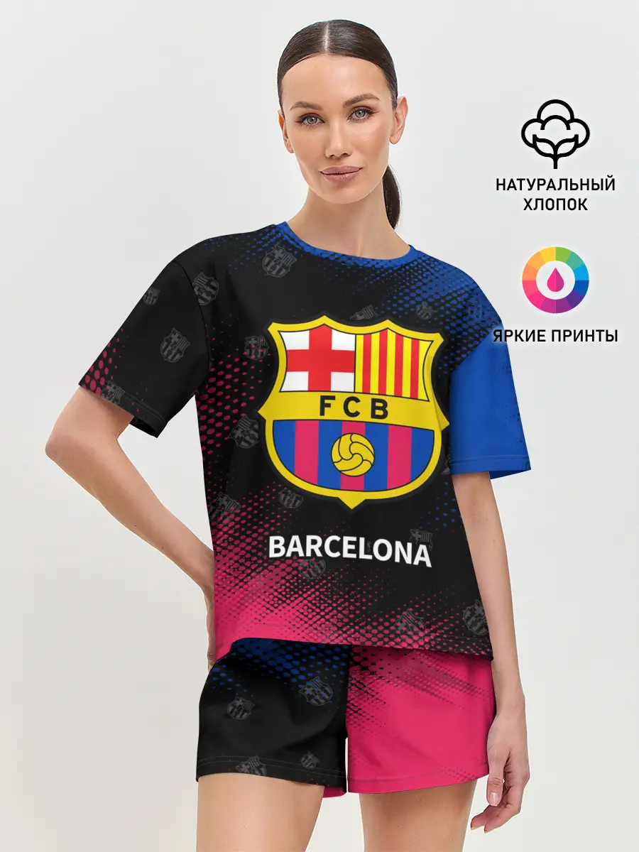 Женская пижама с шортами / BARCELONA / БАРСЕЛОНА