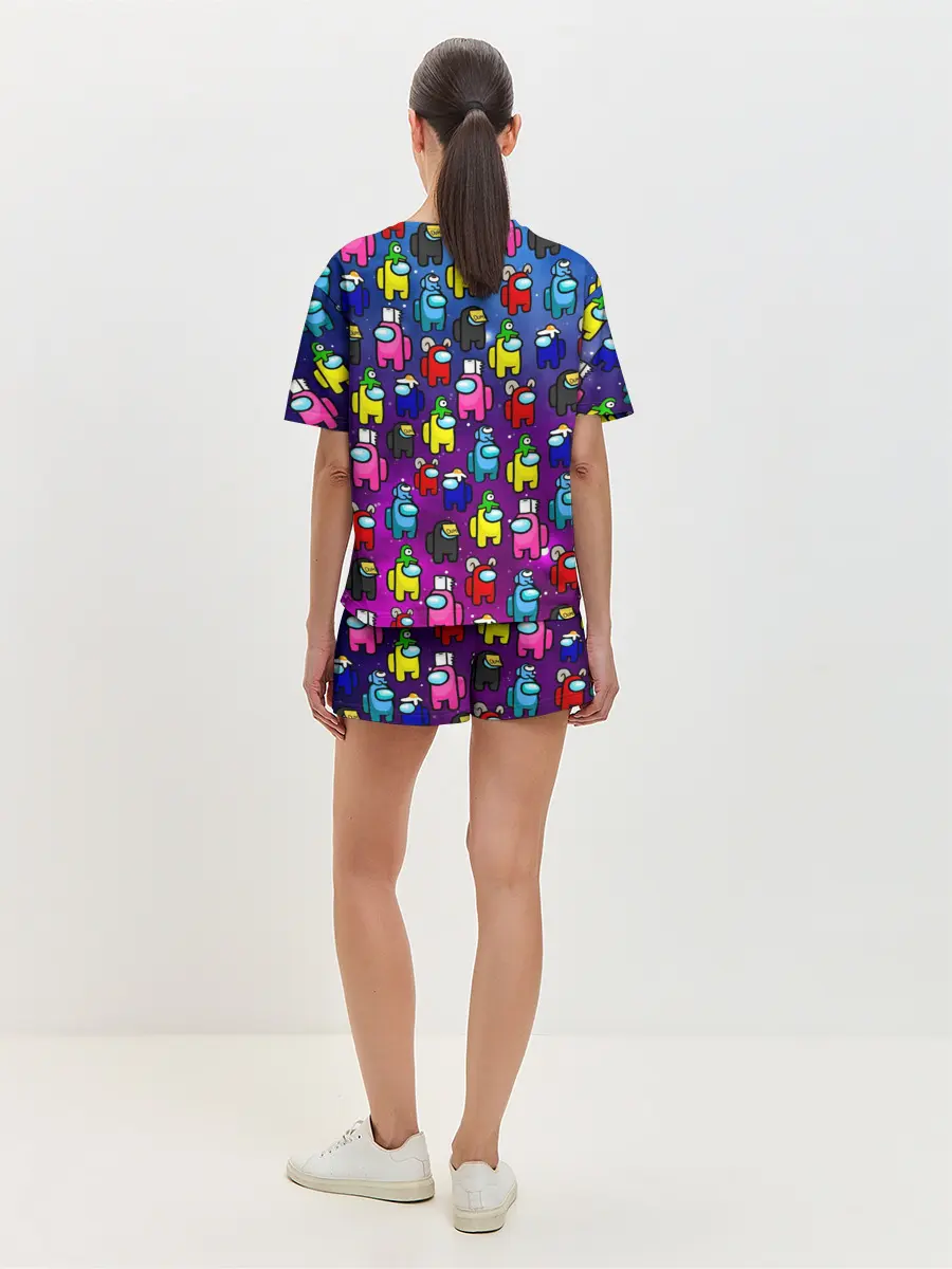 Женская пижама с шортами / AMONG US