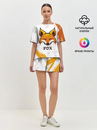 Женская пижама с шортами / FOX