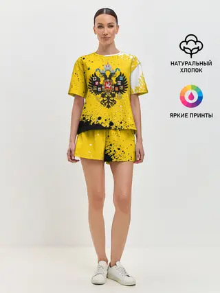 Женская пижама с шортами / РОССИЙСКАЯ ИМПЕРИЯ