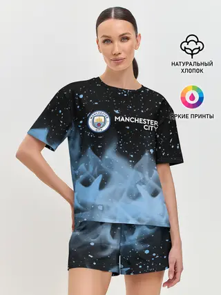 Женская пижама с шортами / MANCHESTER CITY Манчестер Сити