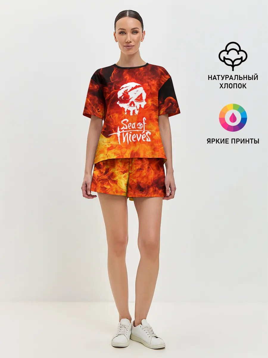 Женская пижама с шортами / SEA OF THIEVES