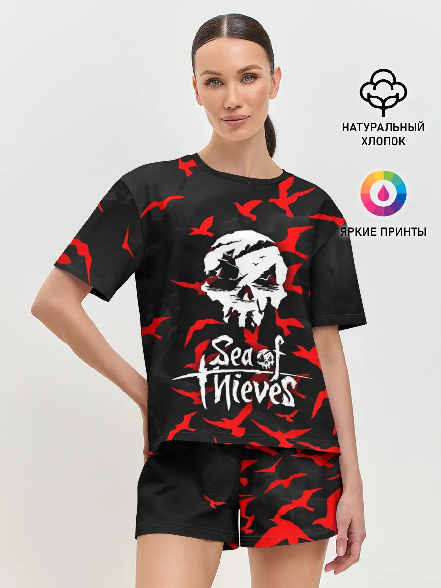 Женская пижама с шортами / SEA OF THIEVES