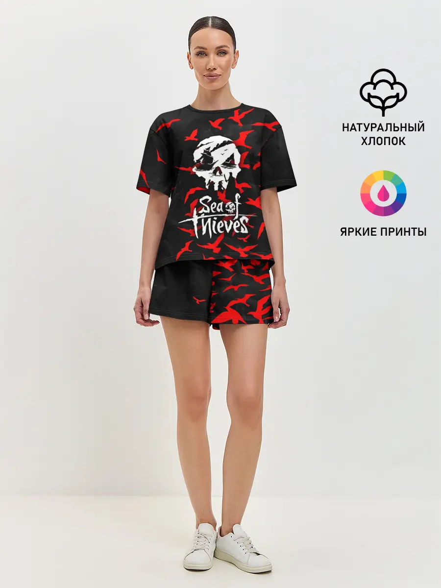 Женская пижама с шортами / SEA OF THIEVES