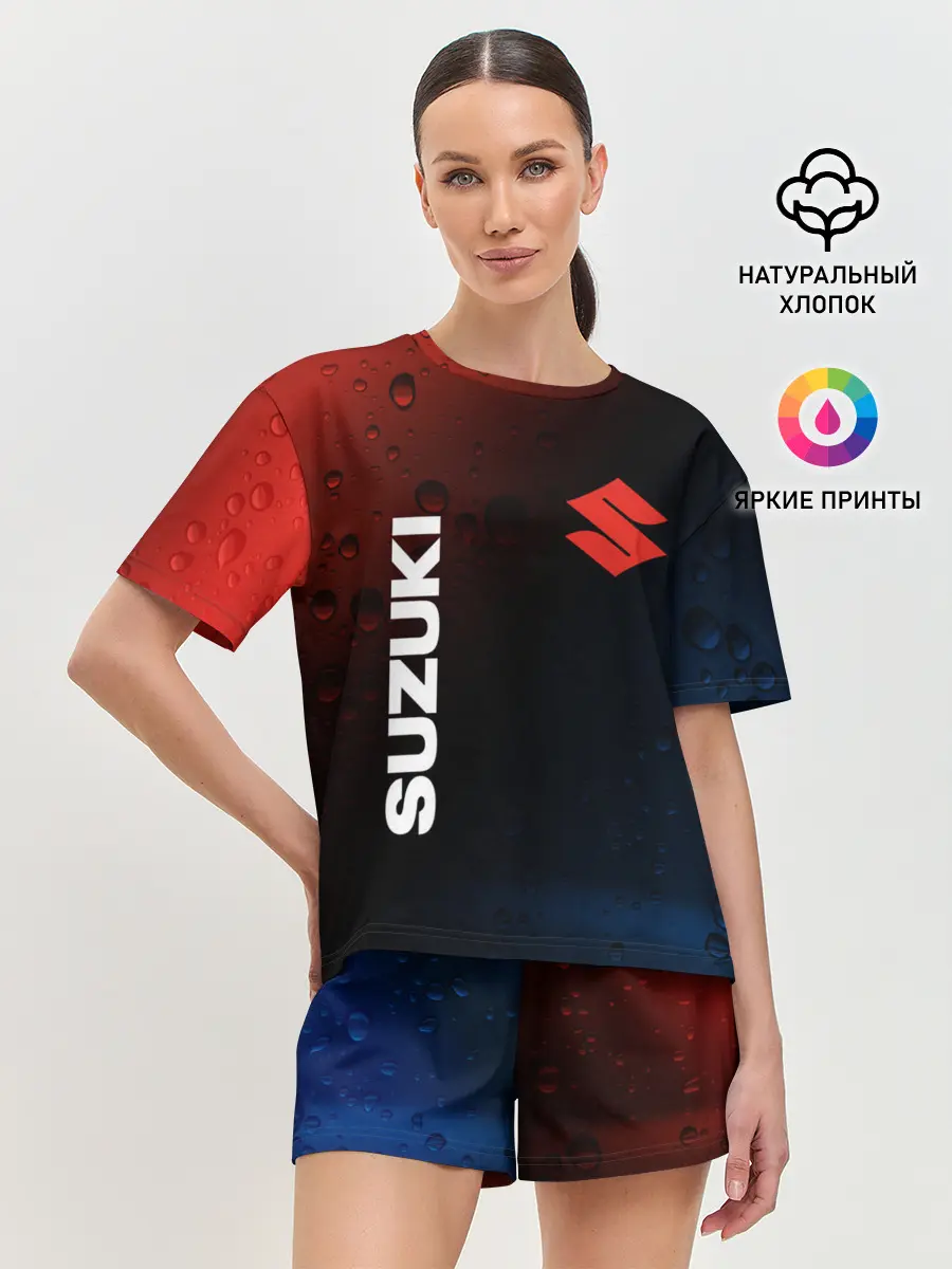 Женская пижама с шортами / SUZUKI / Сузуки