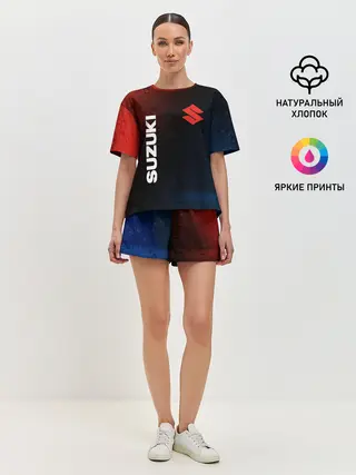 Женская пижама с шортами / SUZUKI / Сузуки