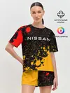 Женская пижама с шортами / NISSAN / Ниссан