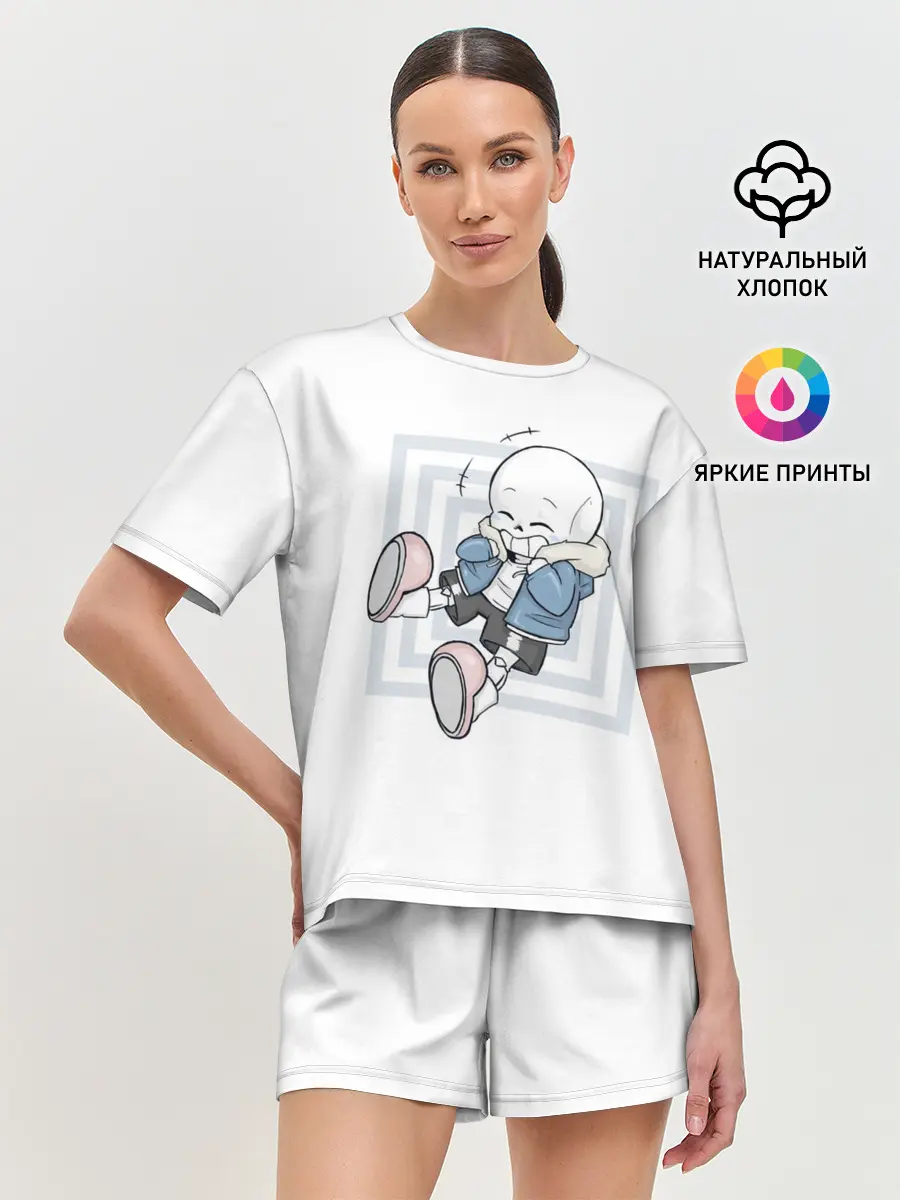 Женская пижама с шортами / UNDERTALE