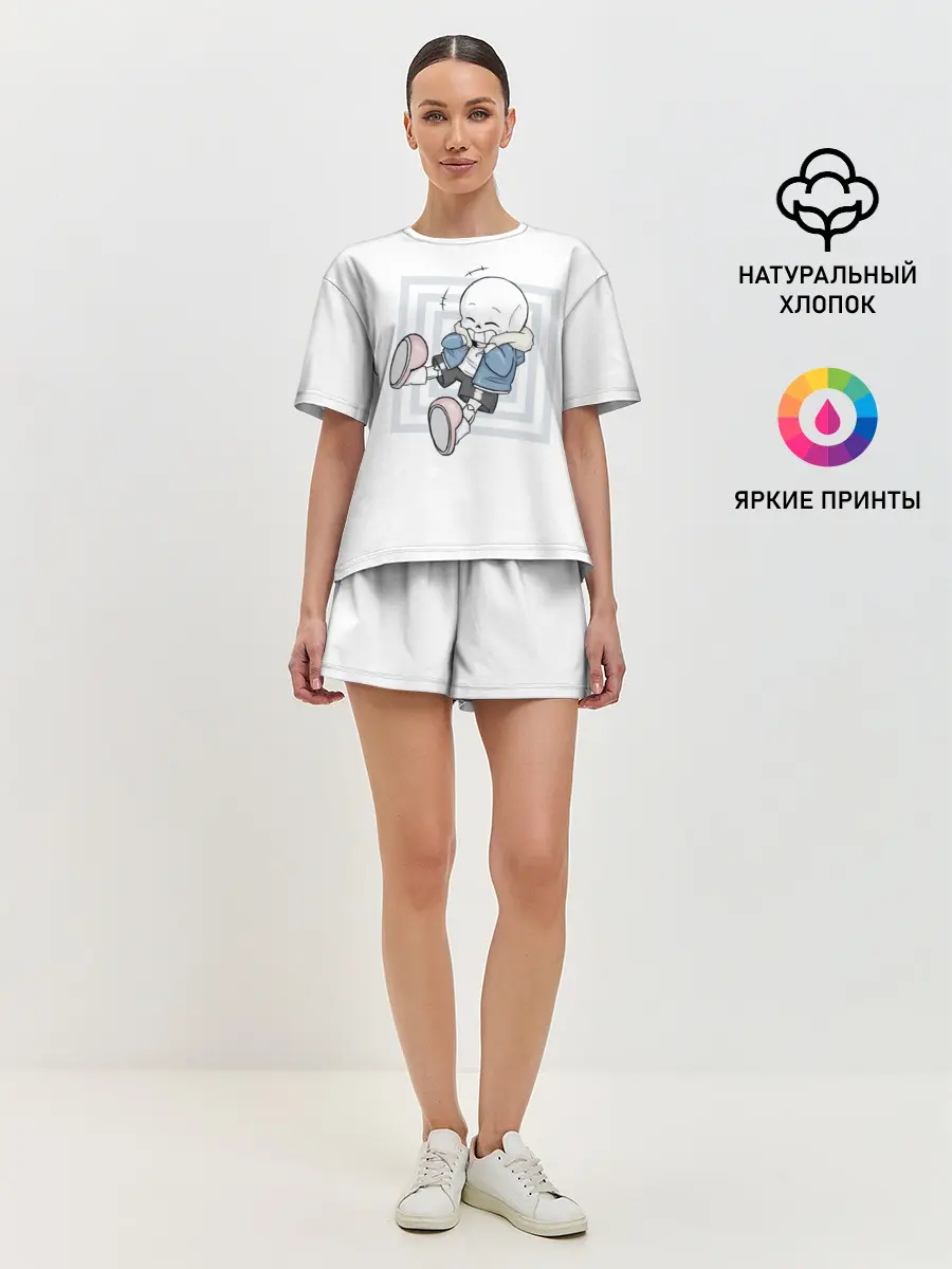 Женская пижама с шортами / UNDERTALE