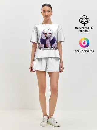 Женская пижама с шортами / UNDERTALE