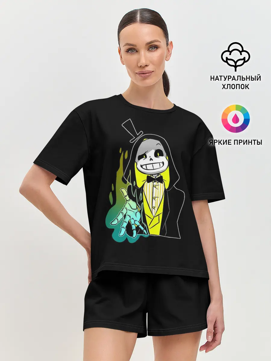 Женская пижама с шортами / UNDERTALE