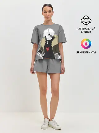 Женская пижама с шортами / UNDERTALE
