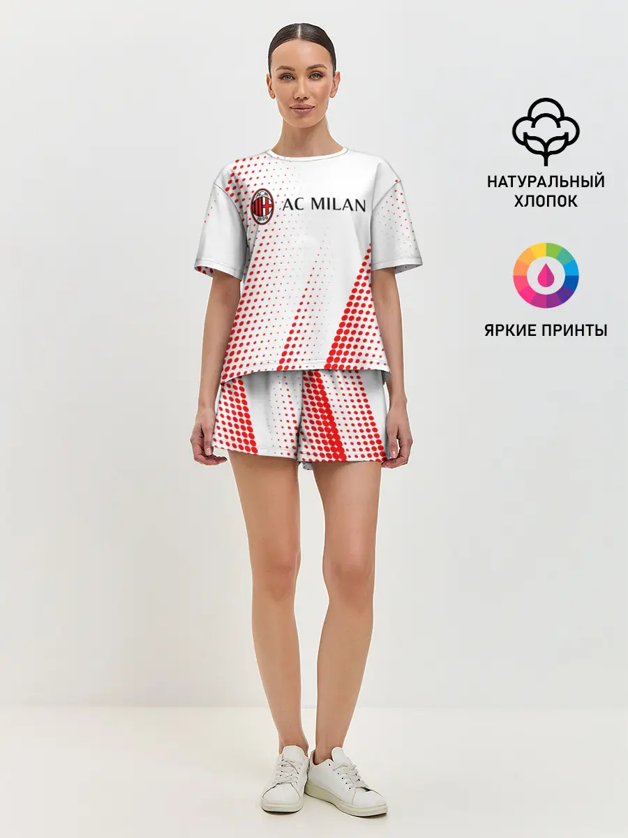 Женская пижама с шортами / AC MILAN / МИЛАН