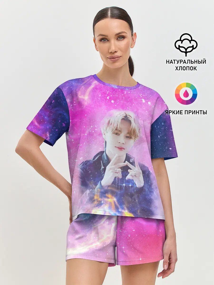 Женская пижама с шортами / BTS