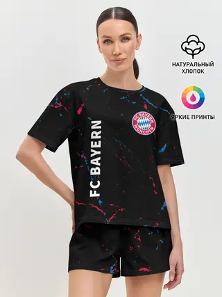 Женская пижама с шортами / FC BAYERN / БАВАРИЯ