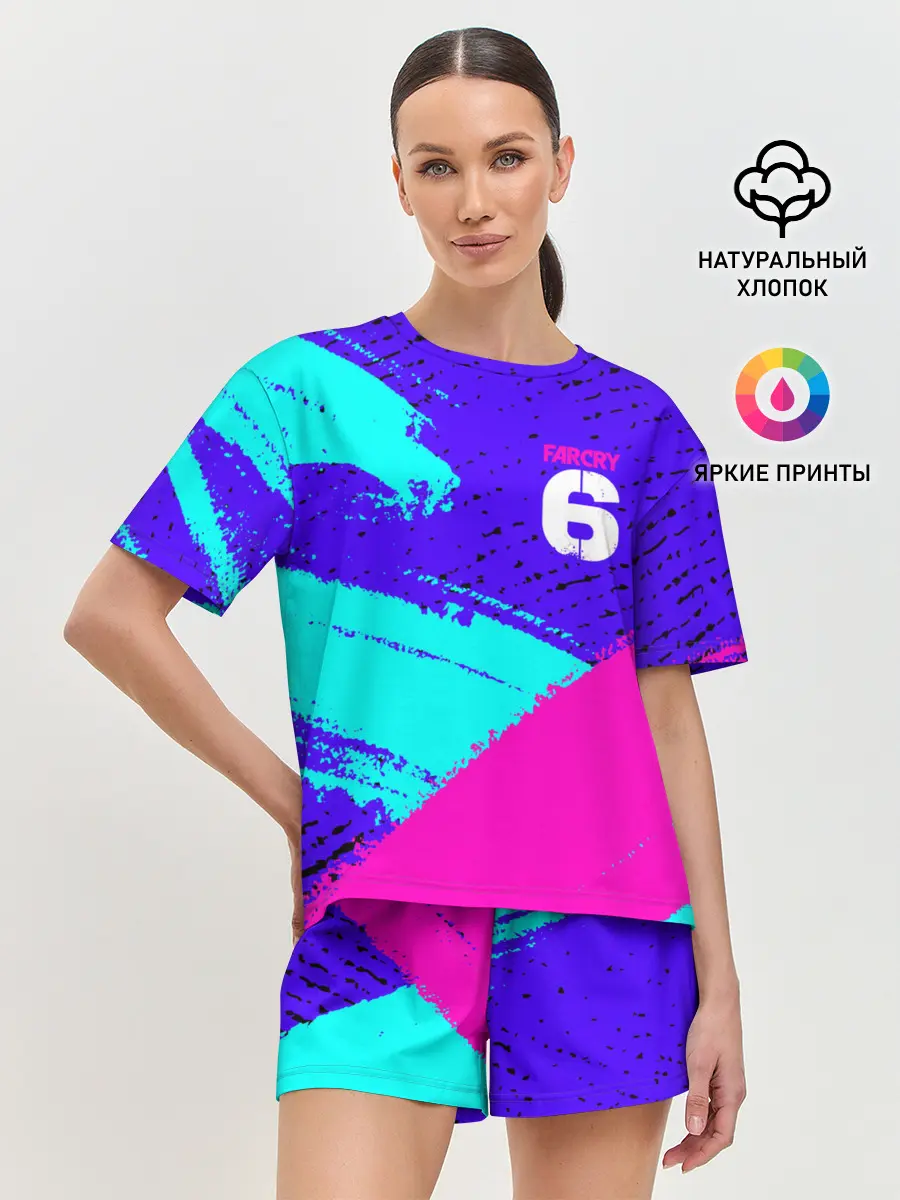 Женская пижама с шортами / FAR CRY 6 / ФАР КРАЙ 6
