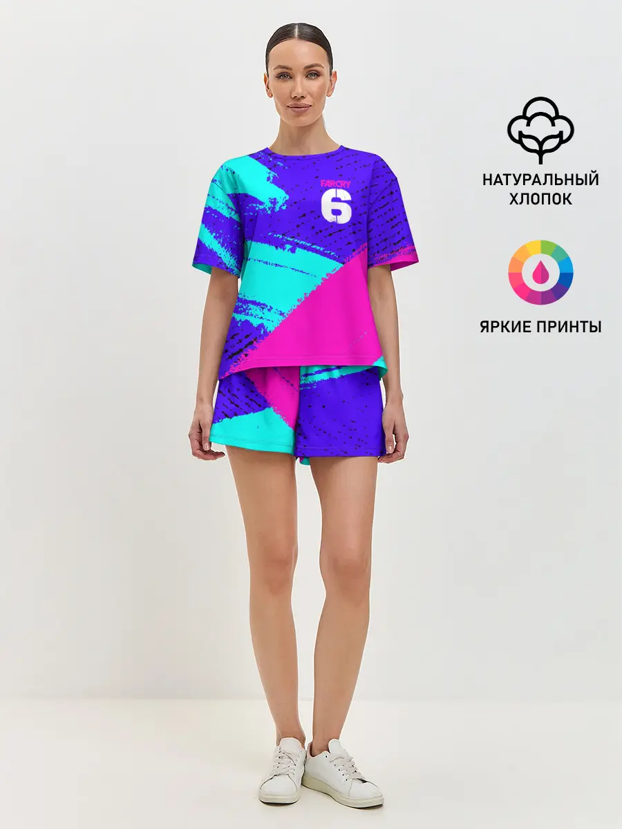 Женская пижама с шортами / FAR CRY 6 / ФАР КРАЙ 6