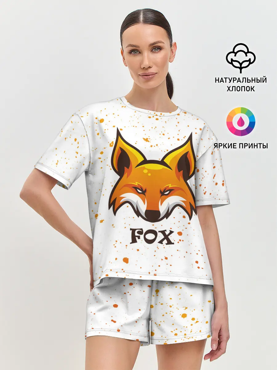 Женская пижама с шортами / FOX