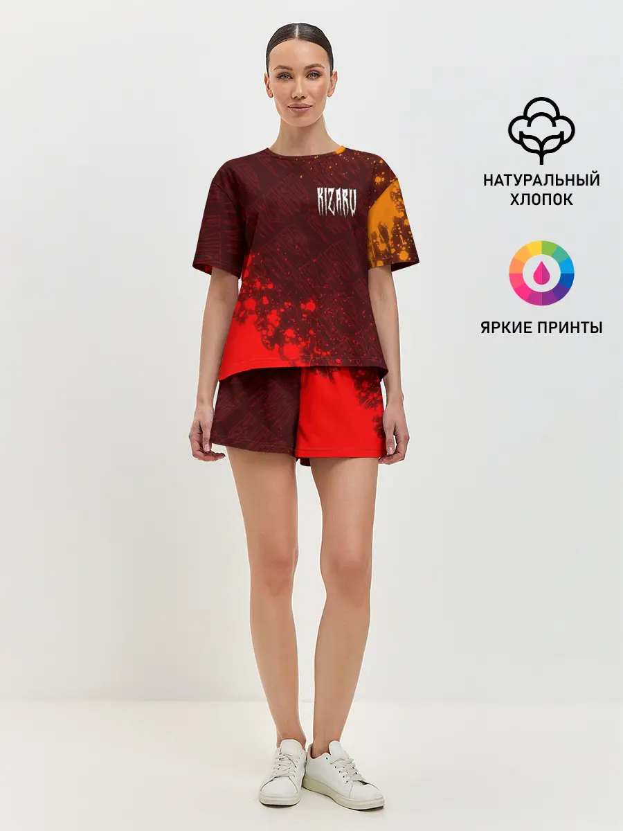 Женская пижама с шортами / KIZARU / КИЗАРУ