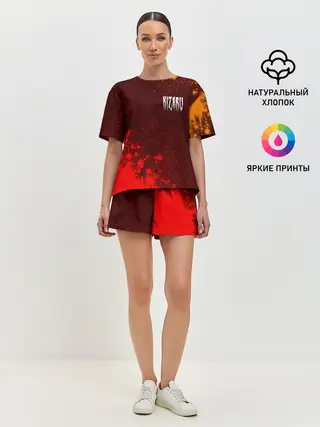 Женская пижама с шортами / KIZARU / КИЗАРУ