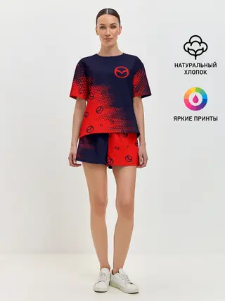 Женская пижама с шортами / MAZDA / Мазда
