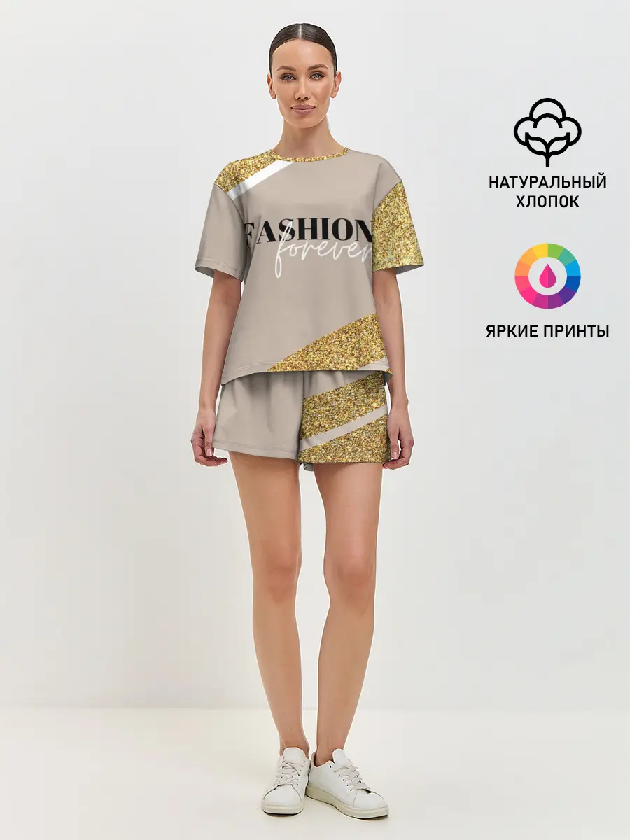 Женская пижама с шортами / Мода навсегда