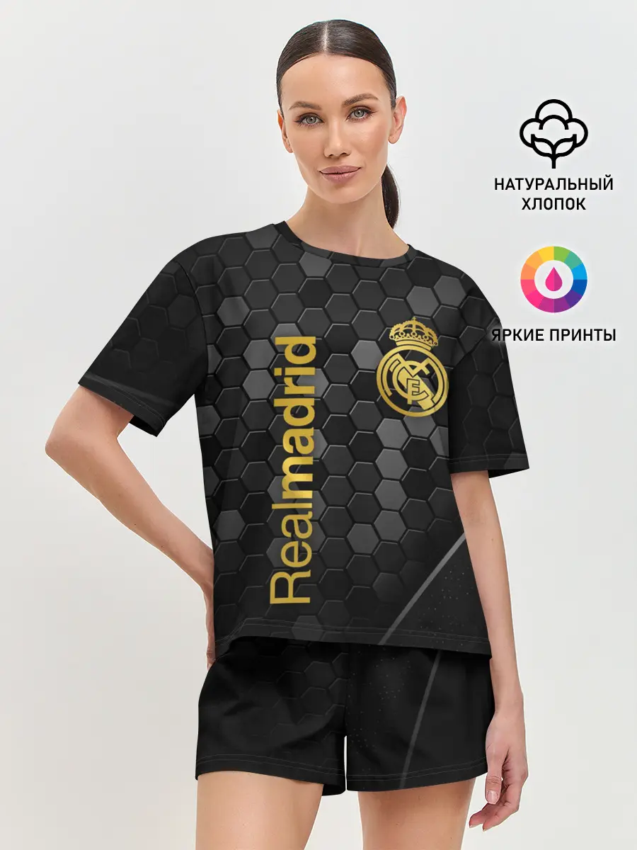 Женская пижама с шортами / REAL MADRID