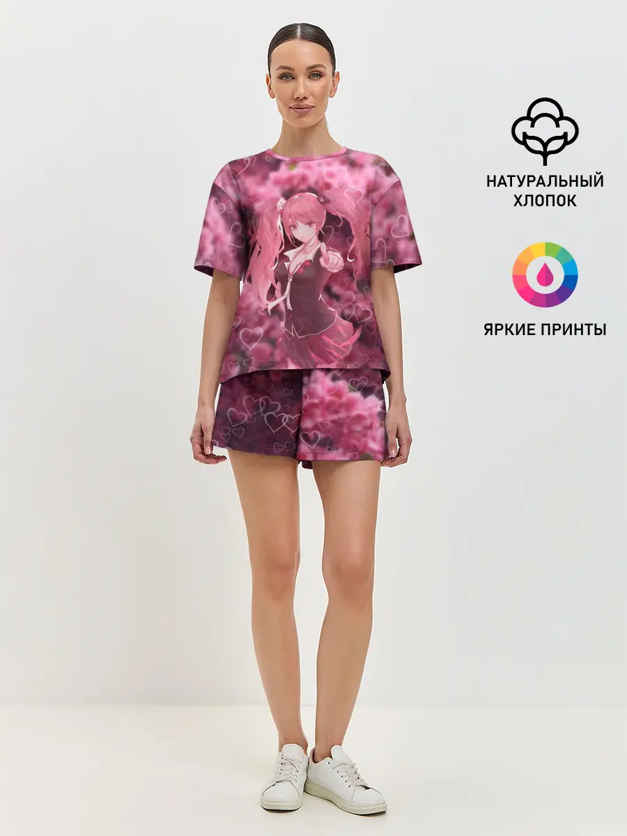 Женская пижама с шортами / Джунко Эношима