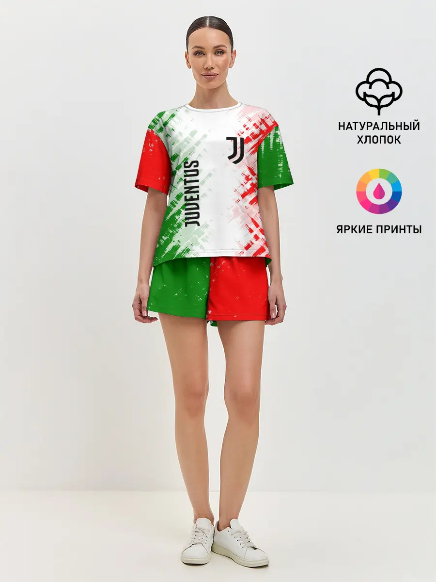 Женская пижама с шортами / JUVENTUS