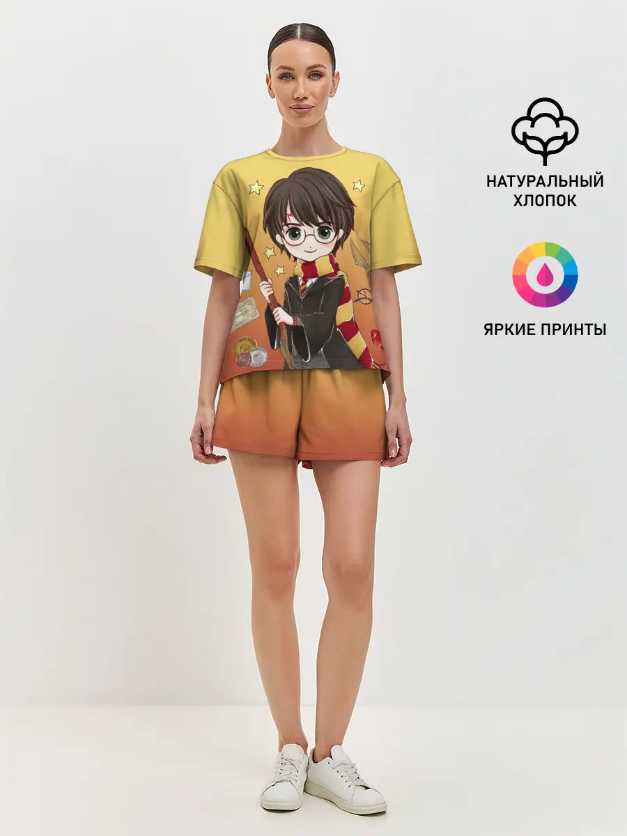 Женская пижама с шортами / Гарри Поттер