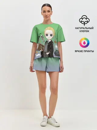 Женская пижама с шортами / Драко