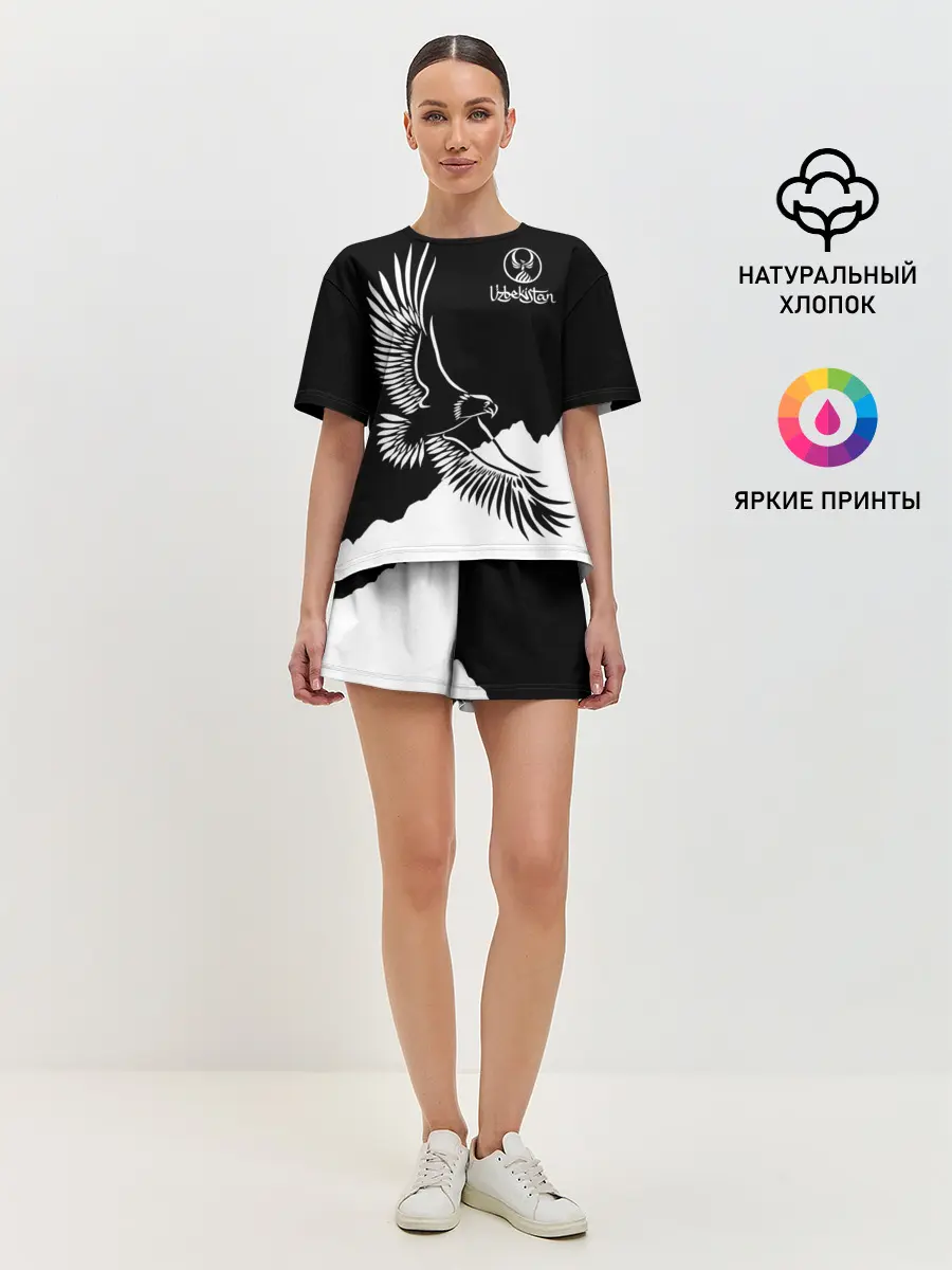Женская пижама с шортами / Узбекистан