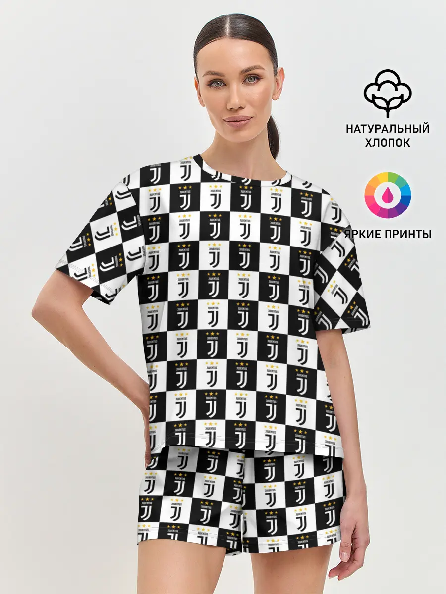 Женская пижама с шортами / JUVENTUS
