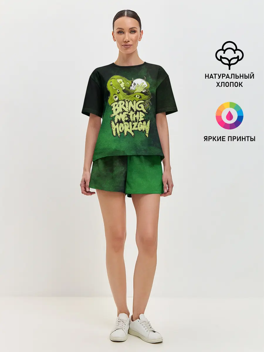 Женская пижама с шортами / Bring me the Horizon