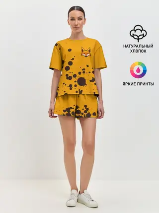 Женская пижама с шортами / FOX