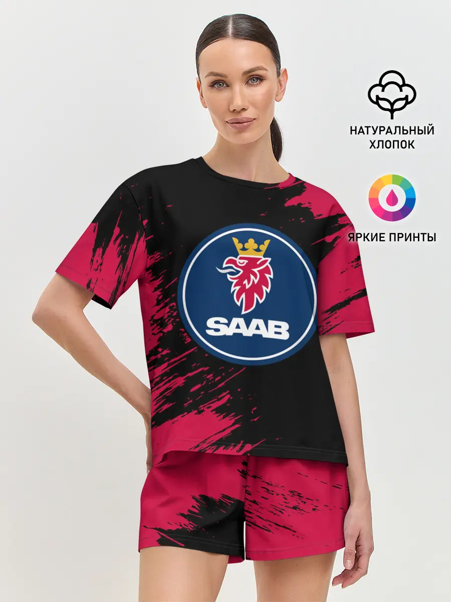 Женская пижама с шортами / SAAB / Сааб