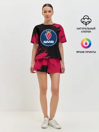 Женская пижама с шортами / SAAB / Сааб