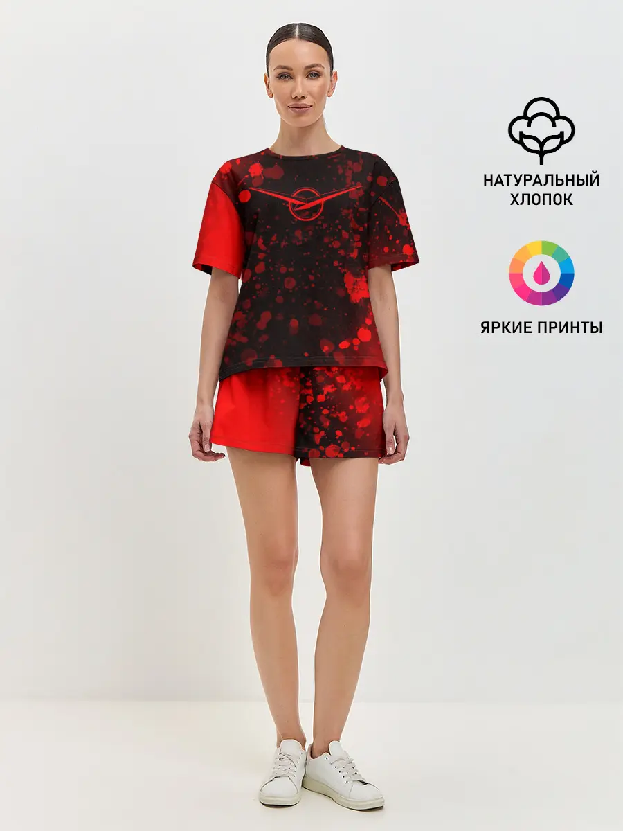 Женская пижама с шортами / УАЗ