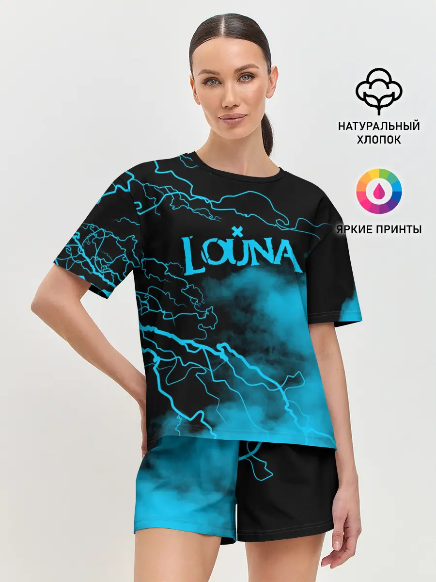 Женская пижама с шортами / Louna