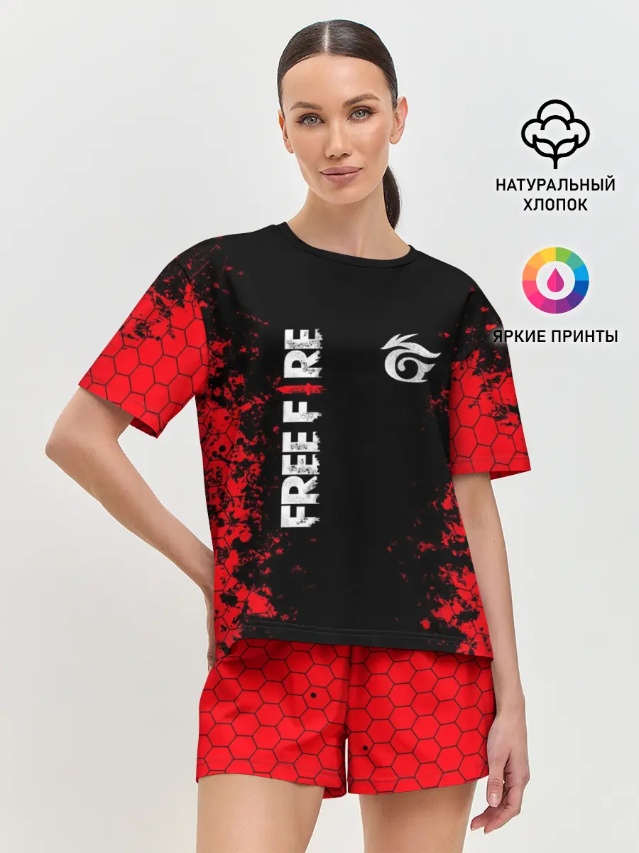 Женская пижама с шортами / GARENA FREE FIRE