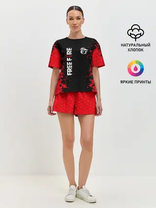 Женская пижама с шортами / GARENA FREE FIRE