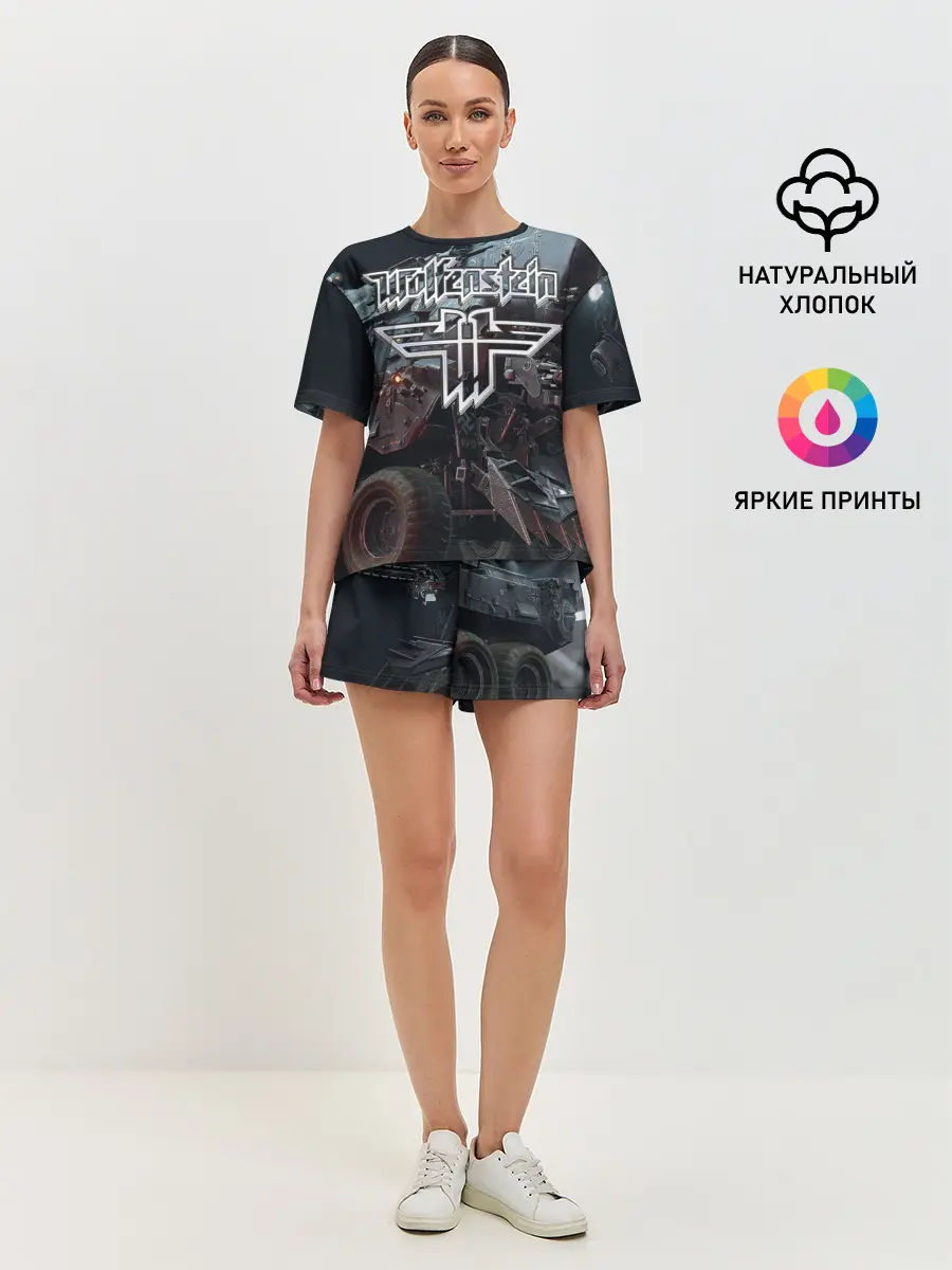 Женская пижама с шортами / Wolfenstein