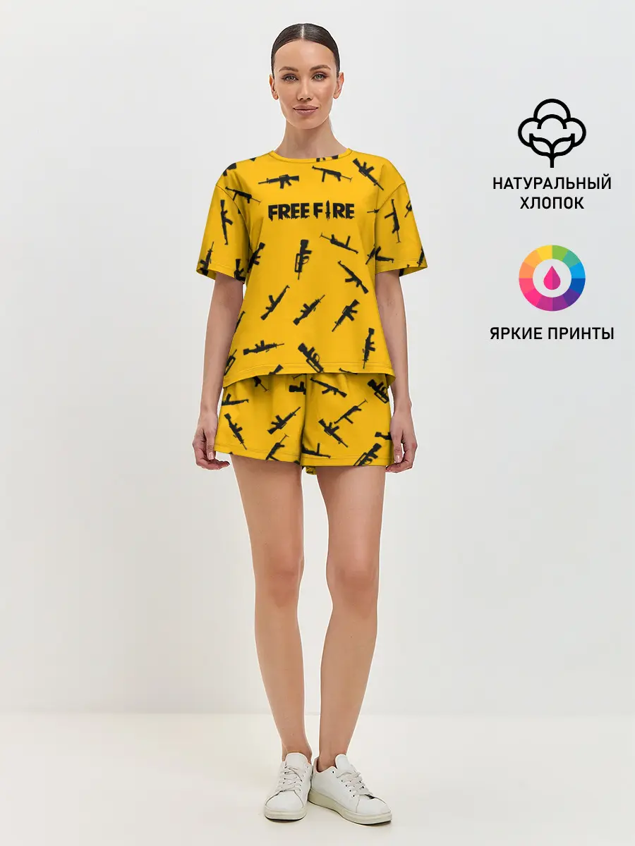 Женская пижама с шортами / GARENA FREE FIRE