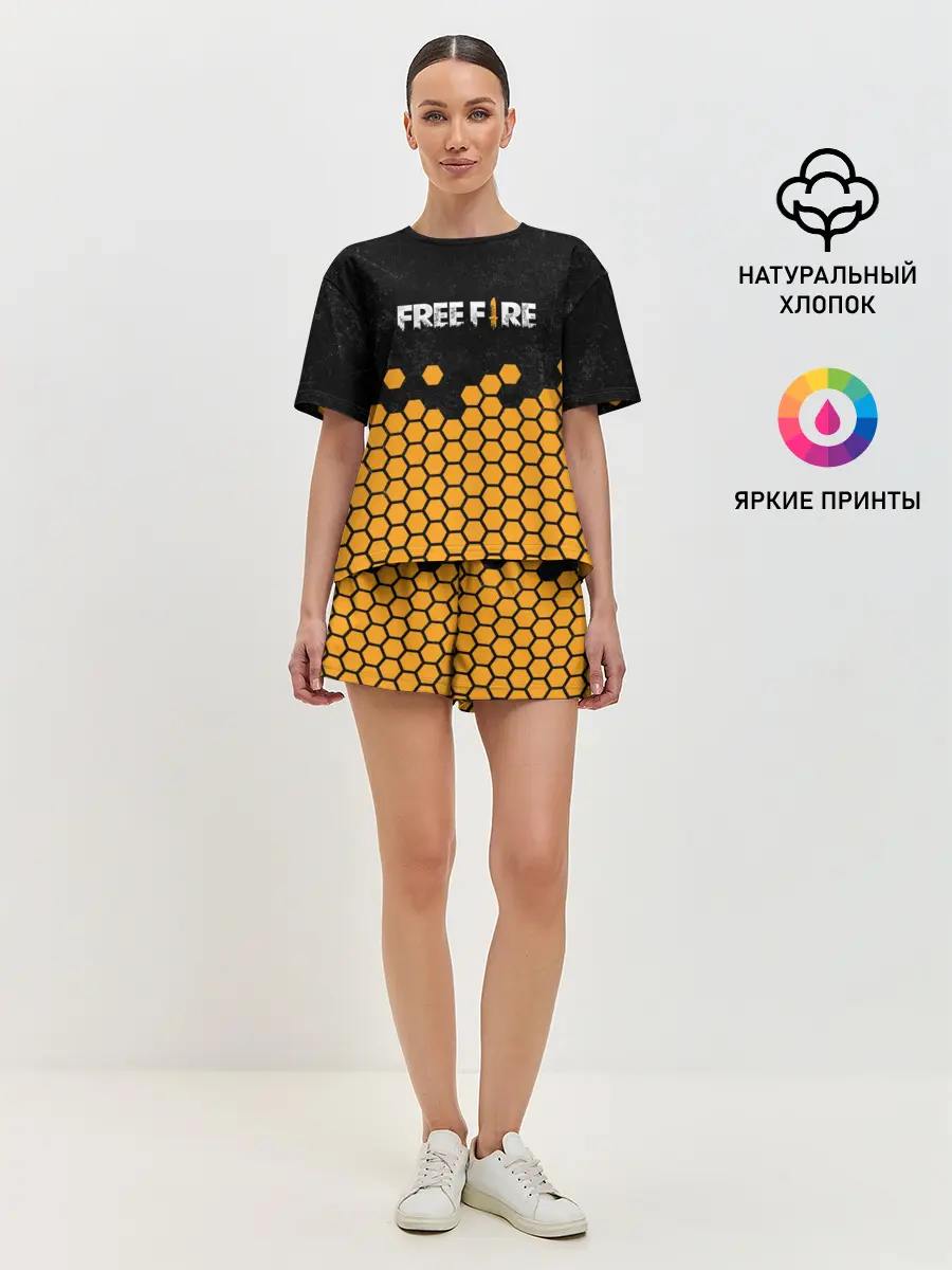 Женская пижама с шортами / GARENA FREE FIRE