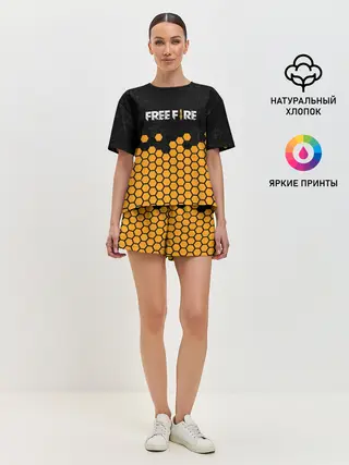 Женская пижама с шортами / GARENA FREE FIRE