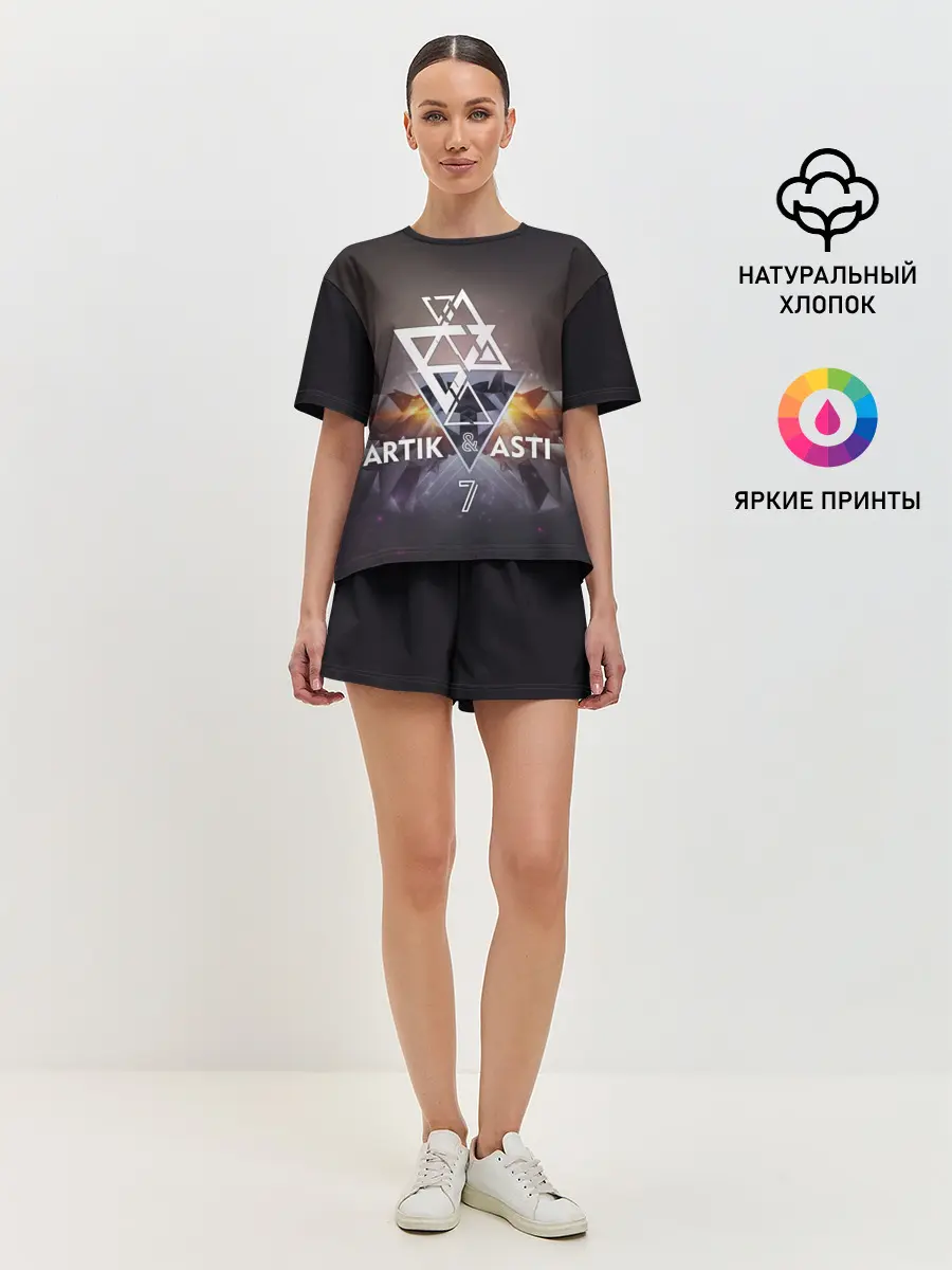 Женская пижама с шортами / ARTIK & ASTI 7